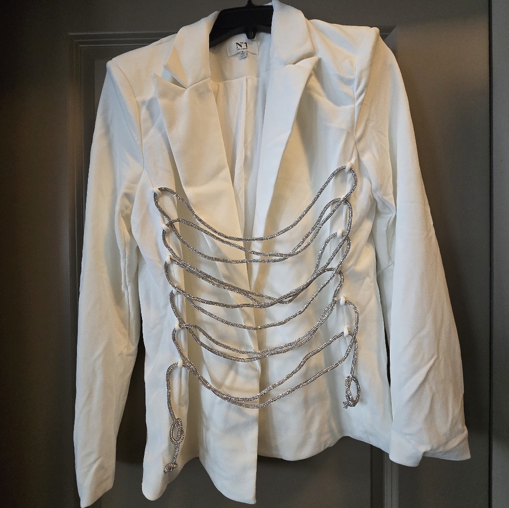 Rhinestone blazer